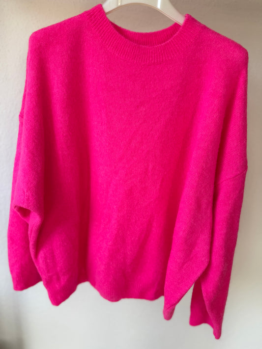 Weicher Pullover ,,Baby Alpaca“ pink