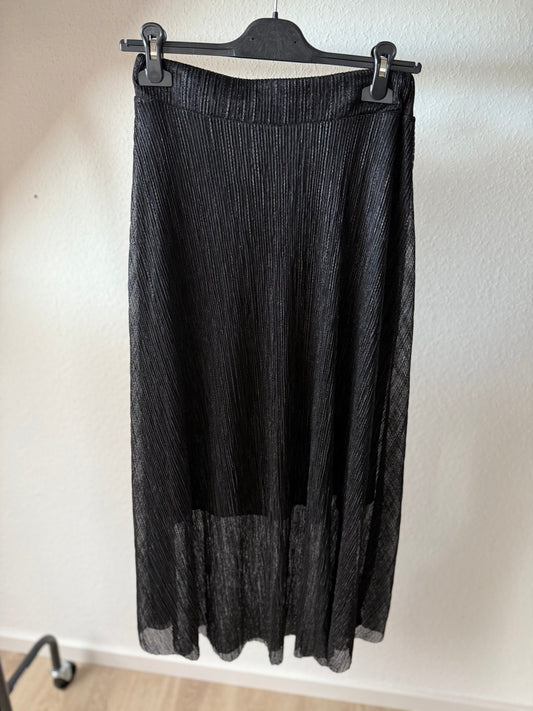 Glitzerrock schwarz