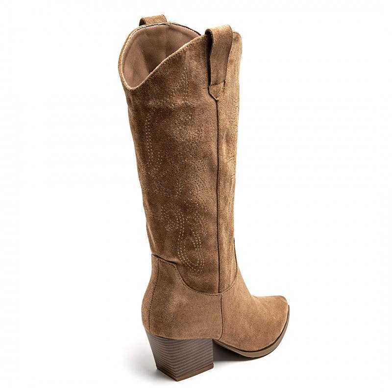 Cowboystiefel Kamel