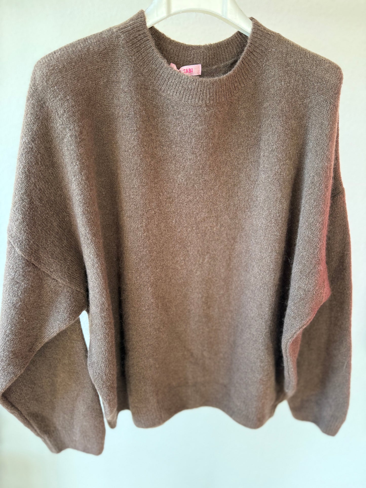 Weicher Pullover,, Baby Alpaca“ braun