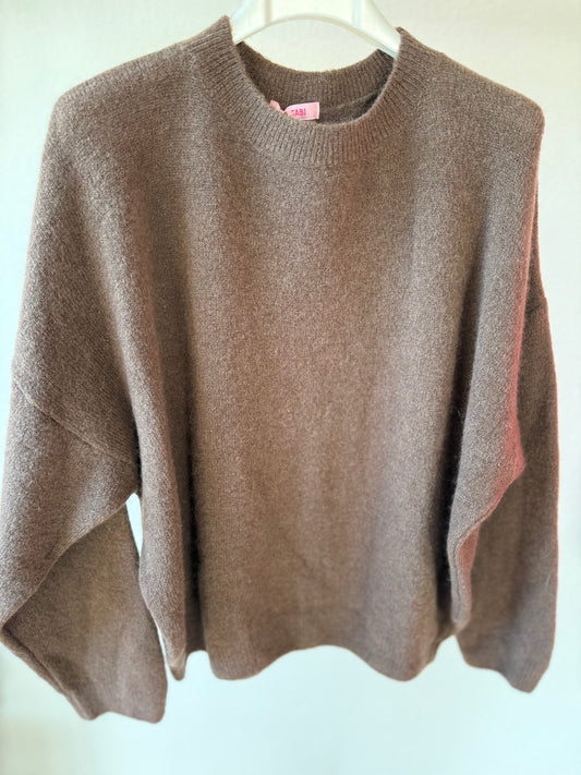Weicher Pullover,, Baby Alpaca“ braun