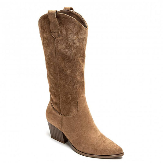 Cowboystiefel Kamel