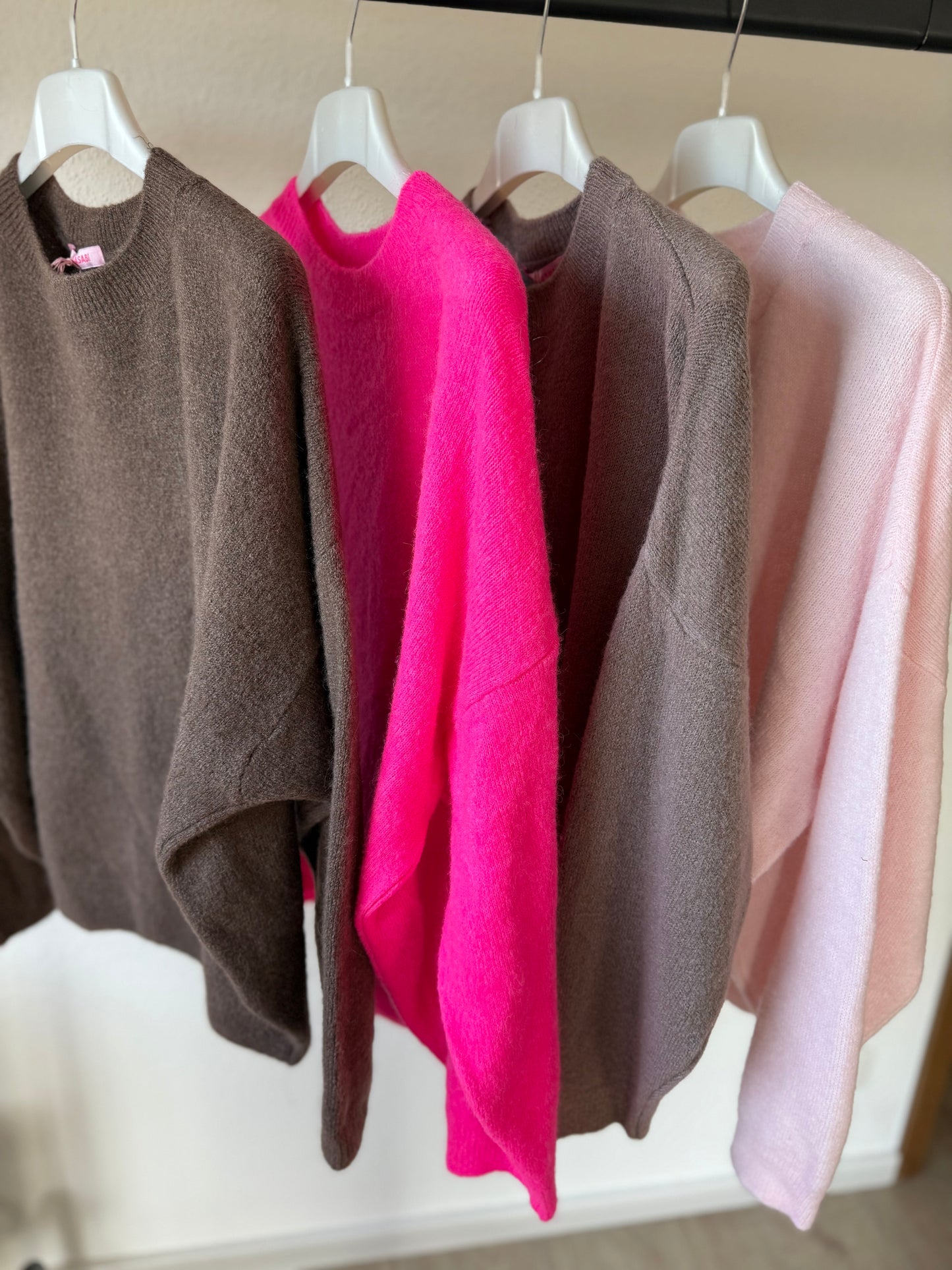Weicher Pullover ,,Baby Alpaca“ hellbraun
