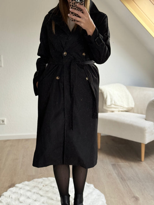 Trenchcoat schwarz