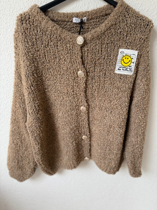 Cardigan Smiley Kamel