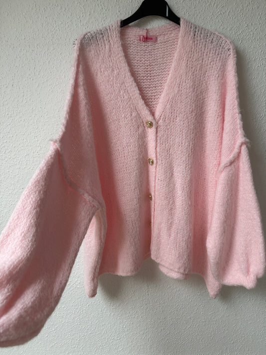 Strickjacke Oversize