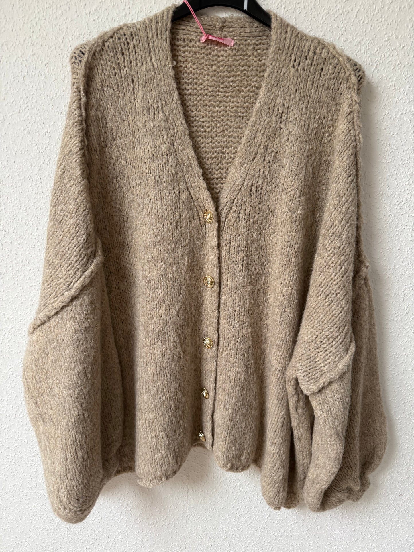 Strickjacke Oversize