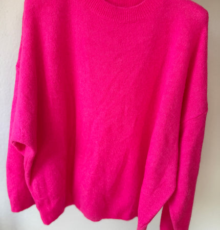 Weicher Pullover ,,Baby Alpaca“ pink