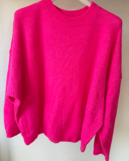 Weicher Pullover ,,Baby Alpaca“ pink