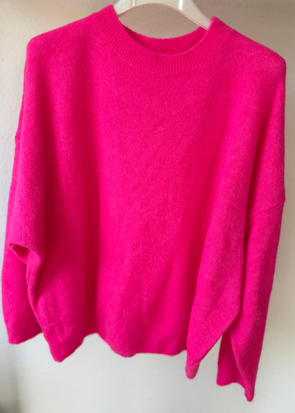Weicher Pullover ,,Baby Alpaca“ pink