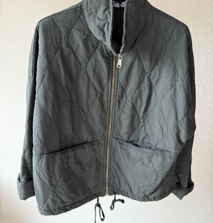 Steppjacke grau