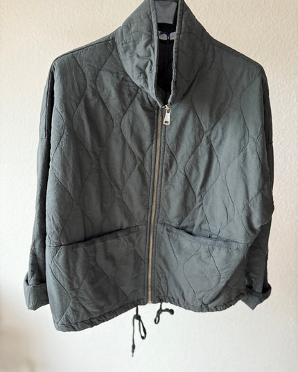 Steppjacke grau