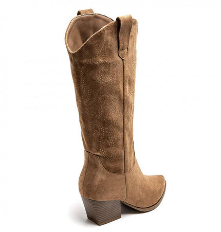 Cowboystiefel Kamel