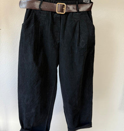 Cord Hose schwarz
