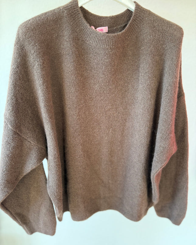 Weicher Pullover,, Baby Alpaca“ braun
