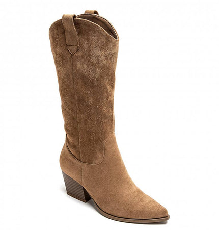 Cowboystiefel Kamel