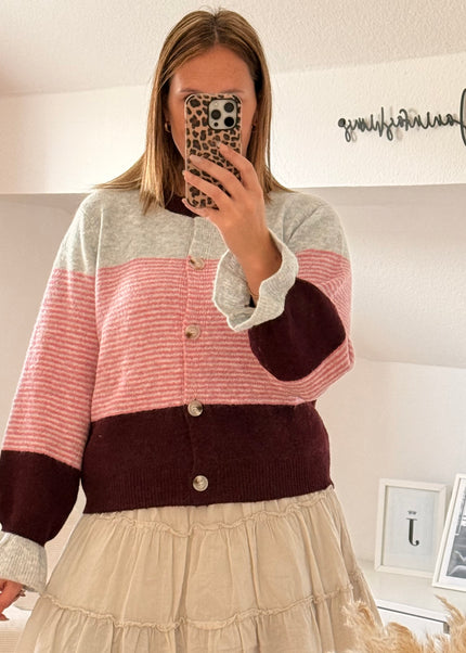 Cardigan rüschen