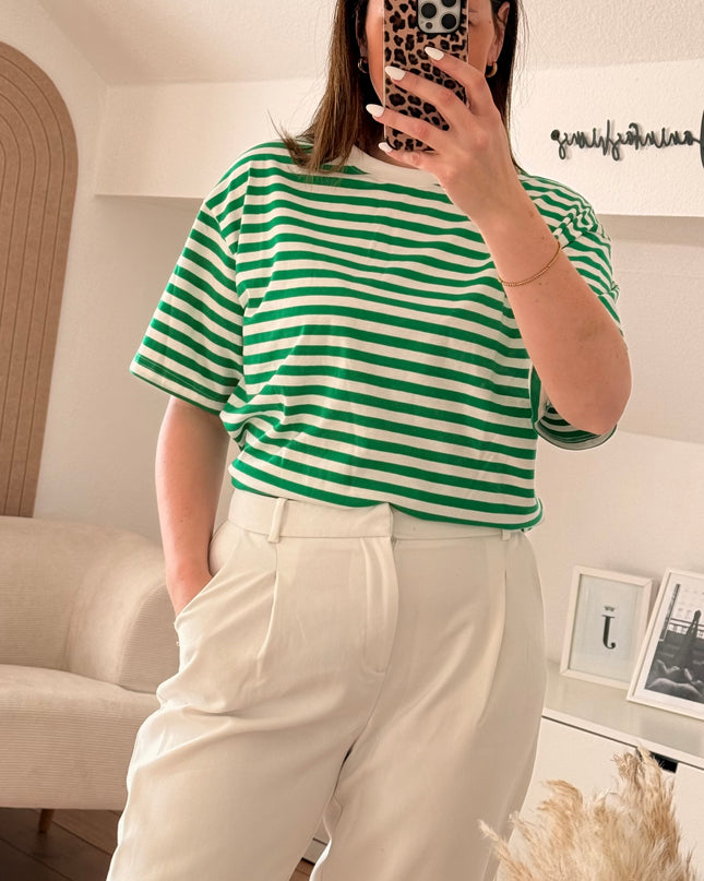Oversize Tshirt gestreift