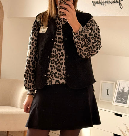 Leo Pullover grau