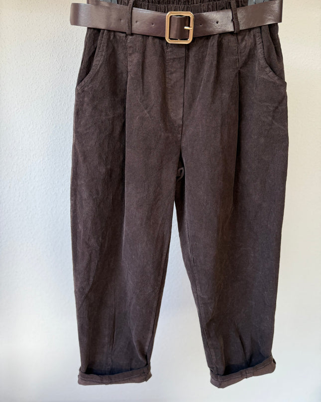 Cord Hose braun