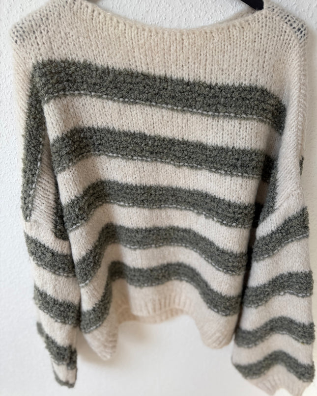 Kuschelig weicher Pullover Khaki