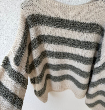 Kuschelig weicher Pullover Khaki