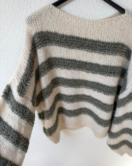 Kuschelig weicher Pullover Khaki