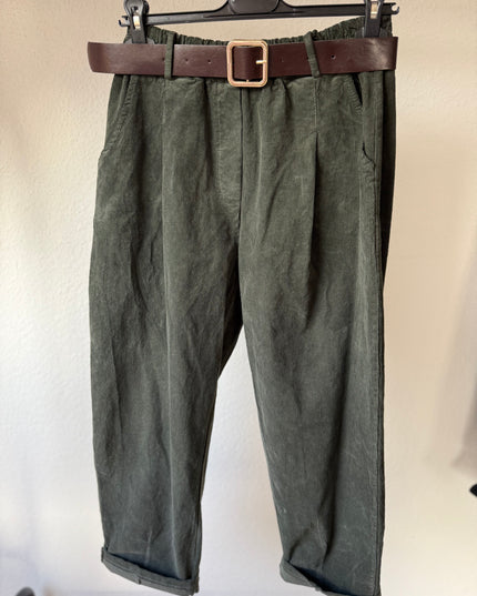 Cord Hose Khaki