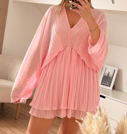 Plissee- Kleid