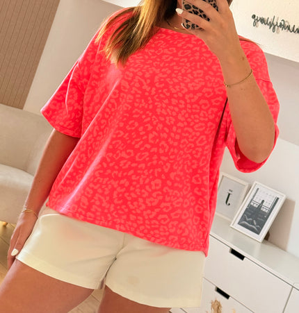 Leuchtend Pinke Leo Shirts