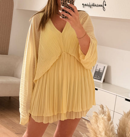 Plissee- Kleid