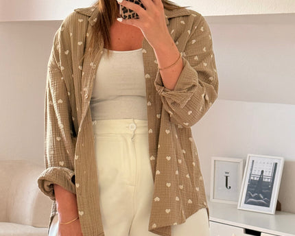Herzchen Bluse