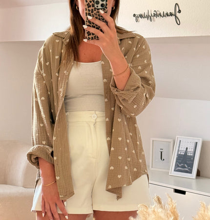 Herzchen Bluse