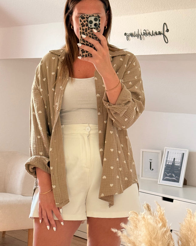 Herzchen Bluse