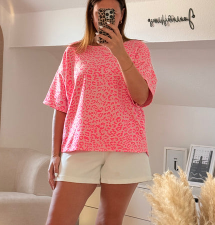 Leuchtend Pinke Leo Shirts