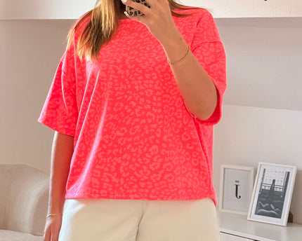 Leuchtend Pinke Leo Shirts