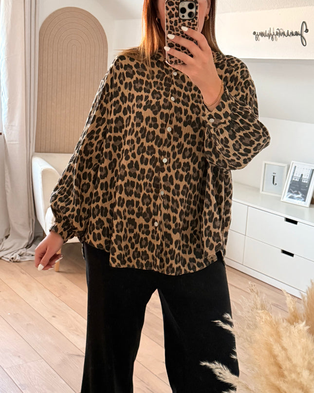Leo Musselin Bluse