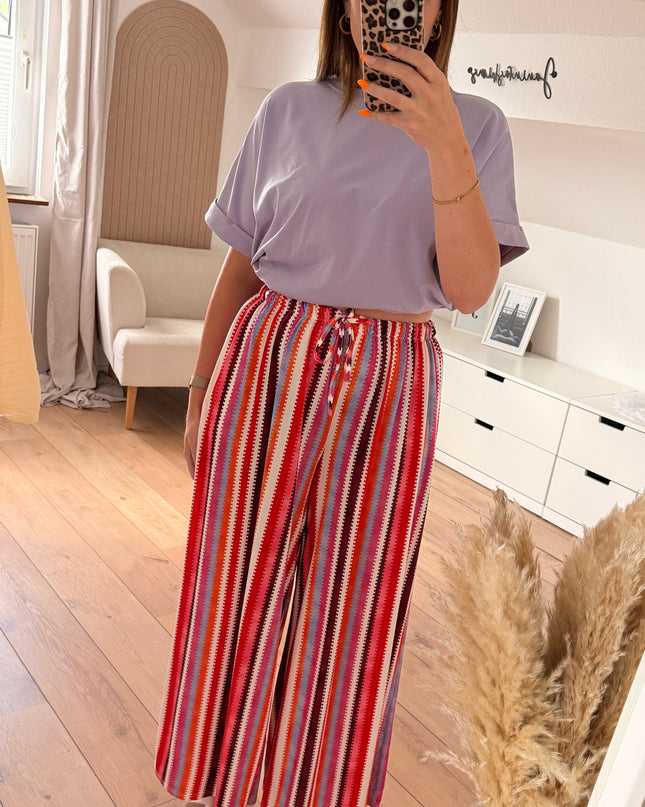 Gestreifte Sommerhose