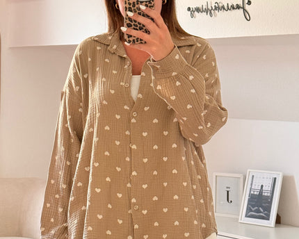 Herzchen Bluse