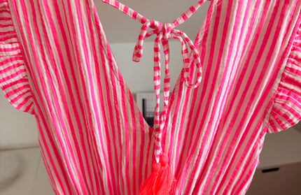 Gesteiftes Musselin Kleid