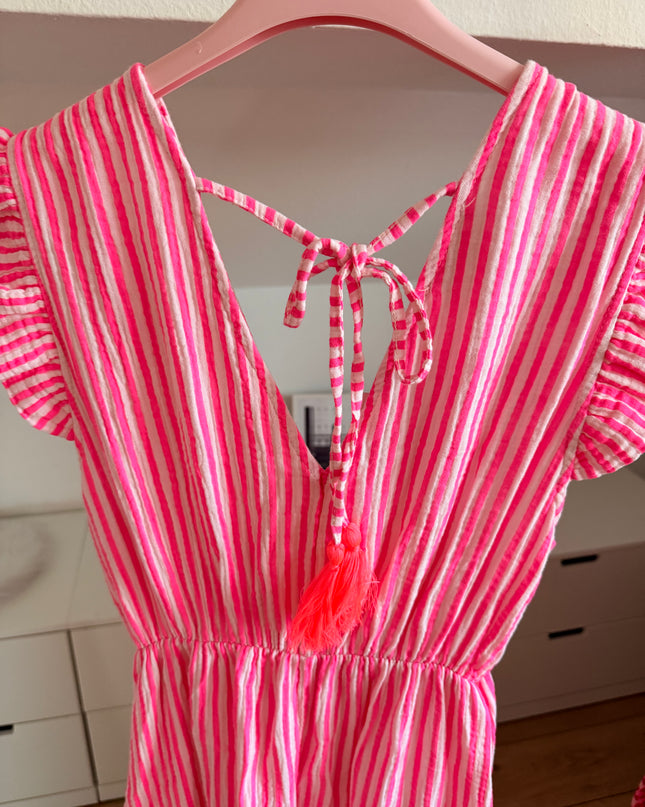 Gesteiftes Musselin Kleid