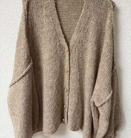 Strickjacke Oversize