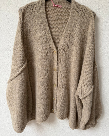 Strickjacke Oversize