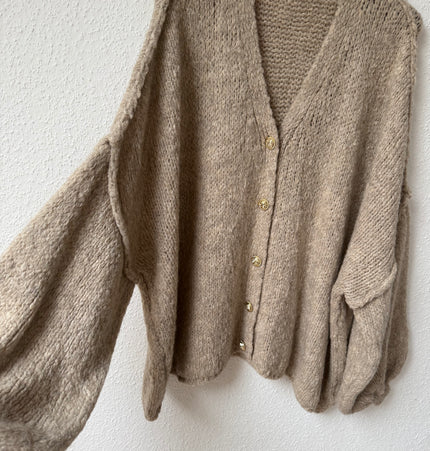 Strickjacke Oversize