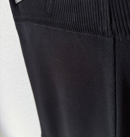 Stretch Hose mit weitem Bein