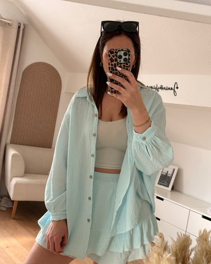 Musselin Bluse