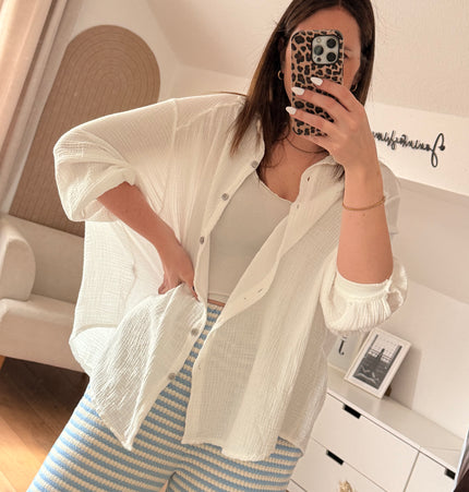 Musselin Bluse