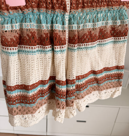 Boho Häkelshort