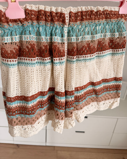 Boho Häkelshort
