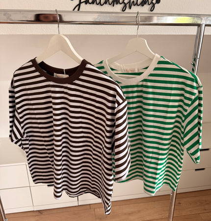 Oversize Tshirt gestreift